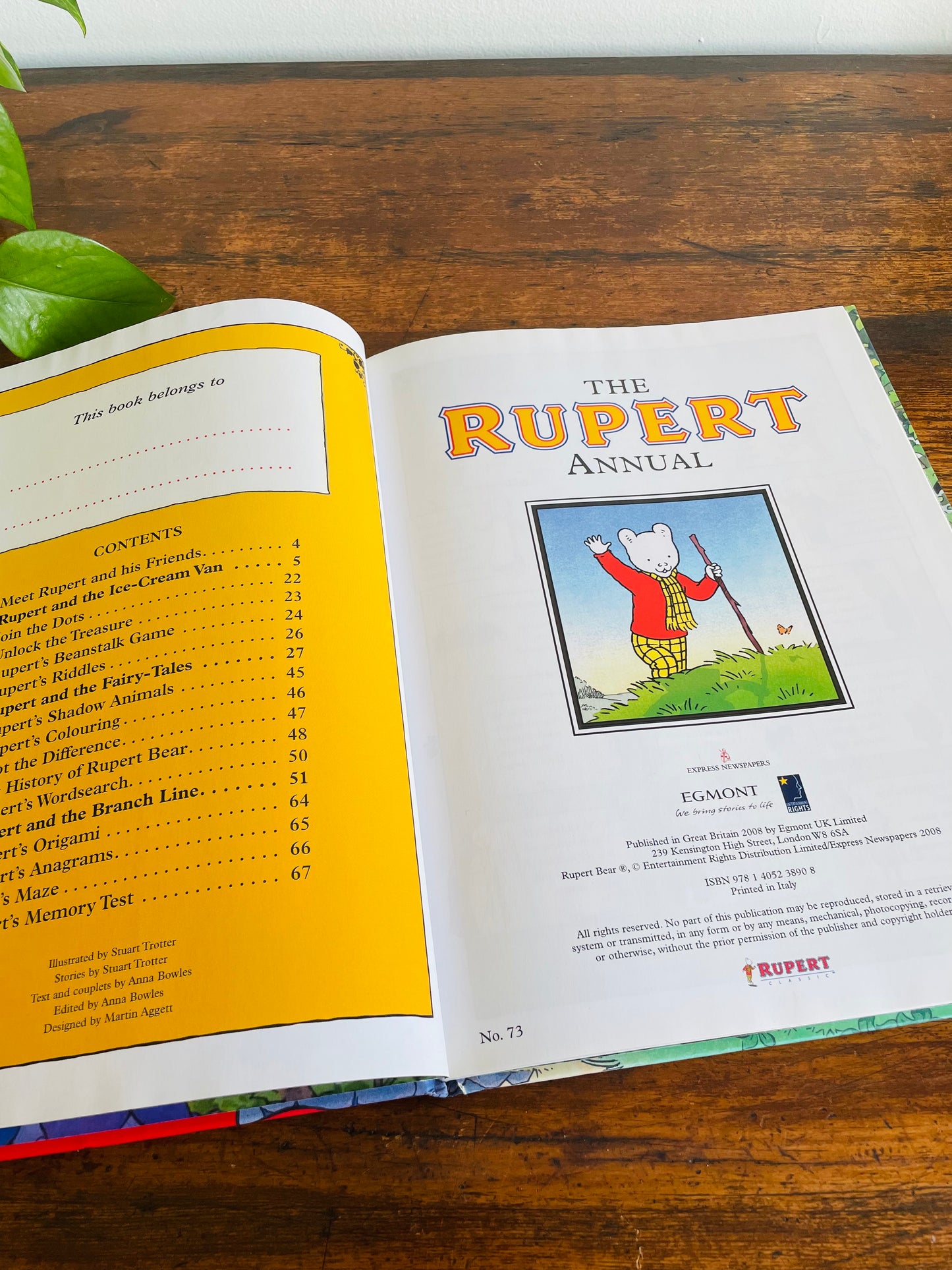 The Rupert Annual (2008) - Hardcover Book