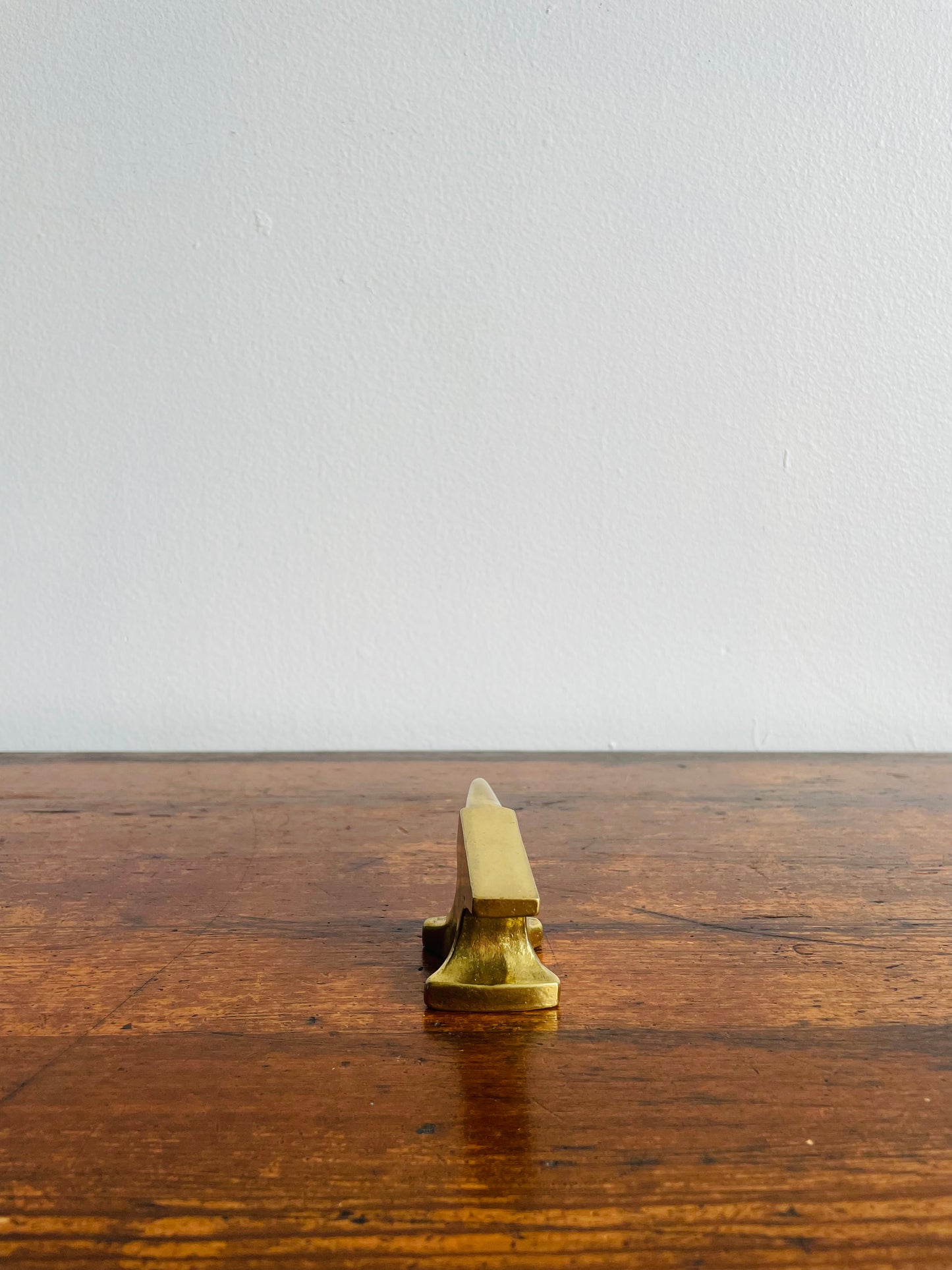 Solid Brass Anvil Paperweight Figurine / Jewellery Making & Watch Repair Tool