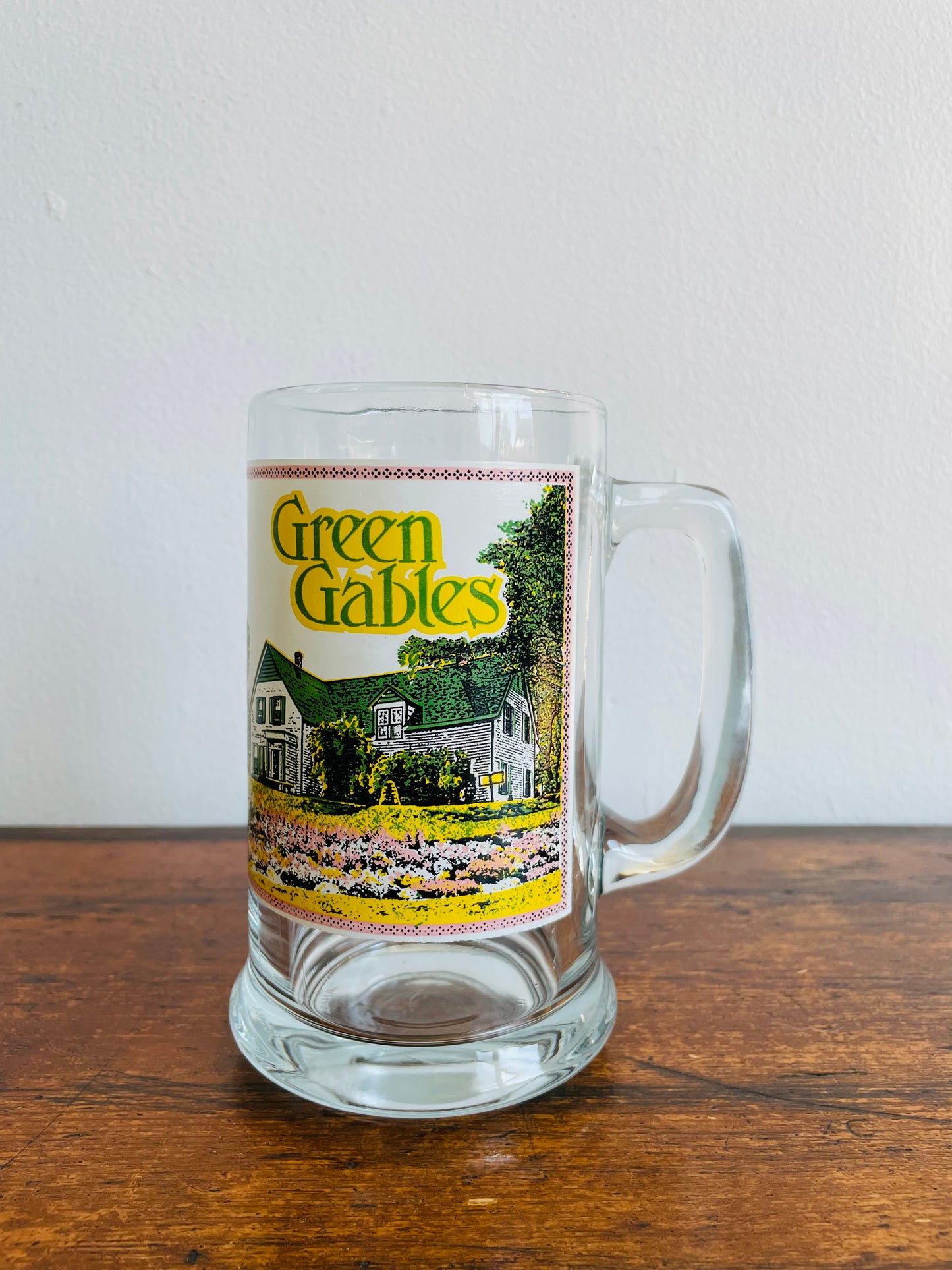 Anne of Green Gables Glass Beer Mug - Made in Canada
