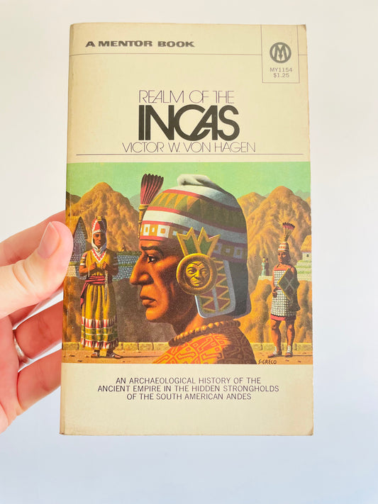 Realm of the Incas - Victor W. Von Hagen (1961) Paperback Book