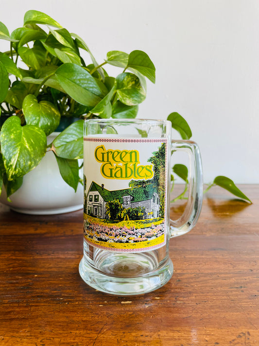 Anne of Green Gables Glass Beer Mug - Made in Canada