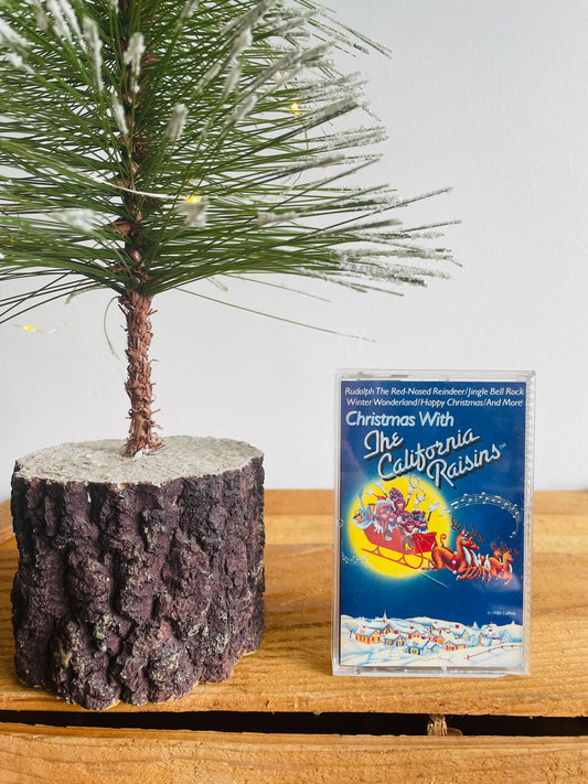 Christmas With the California Raisins Cassette Tape (1988)