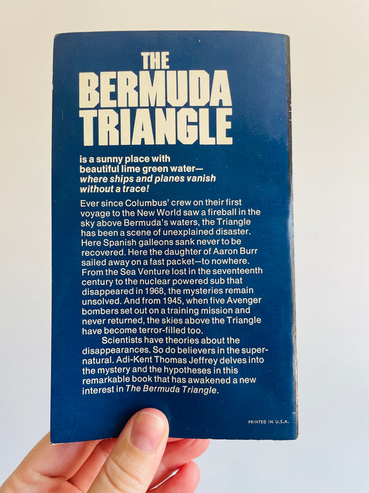 The Bermuda Triangle - Adi-Kent Thomas Jeffrey (1975) Paperback Book
