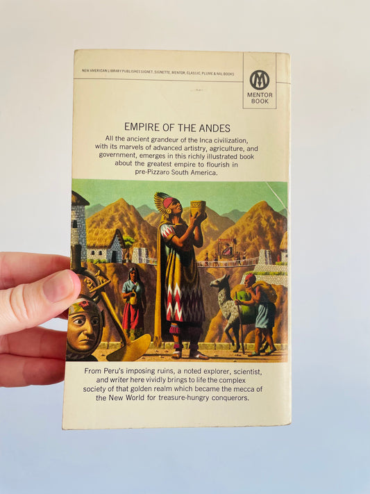Realm of the Incas - Victor W. Von Hagen (1961) Paperback Book